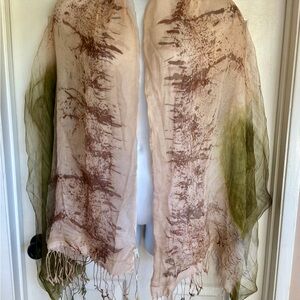 NWT…MANYUS…double layer wrap/scarf